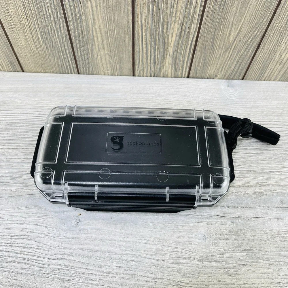 Waterproof Dry Box Watertight Storage Black Box, By Geckobrands